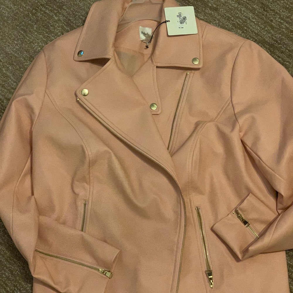 BNWT faux Leather Jacket